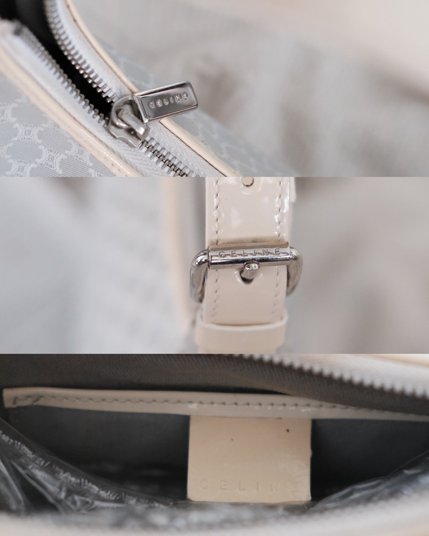 Celine Babyblue AVA · 中古限量水藍色半月包
