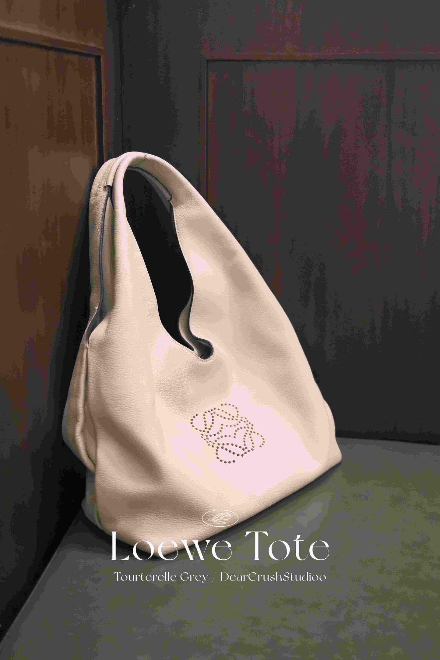 Loewe Tote Tourterelle Grey · 知性天花板大象灰托特