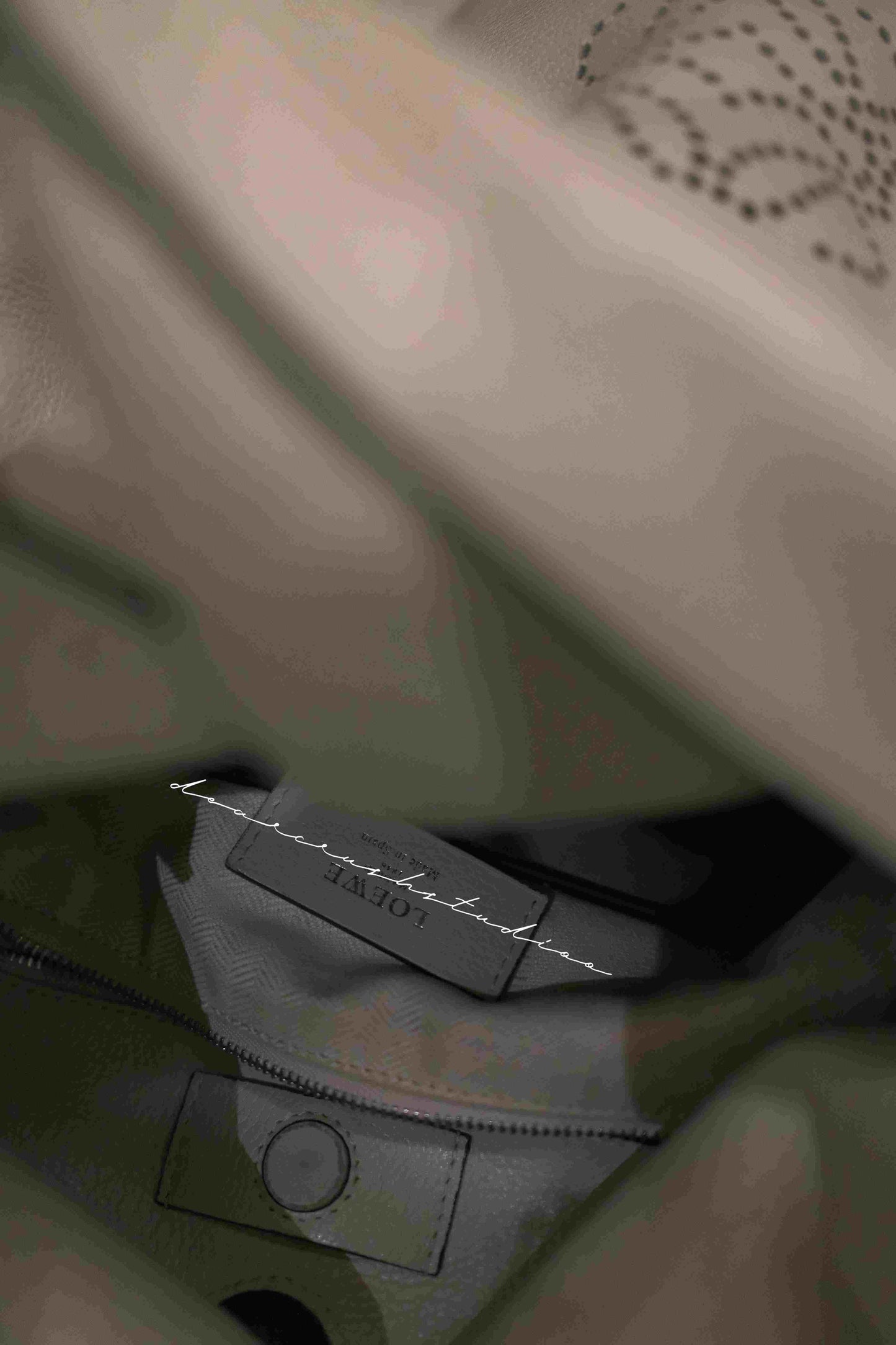 Loewe Tote Tourterelle Grey · 知性天花板大象灰托特