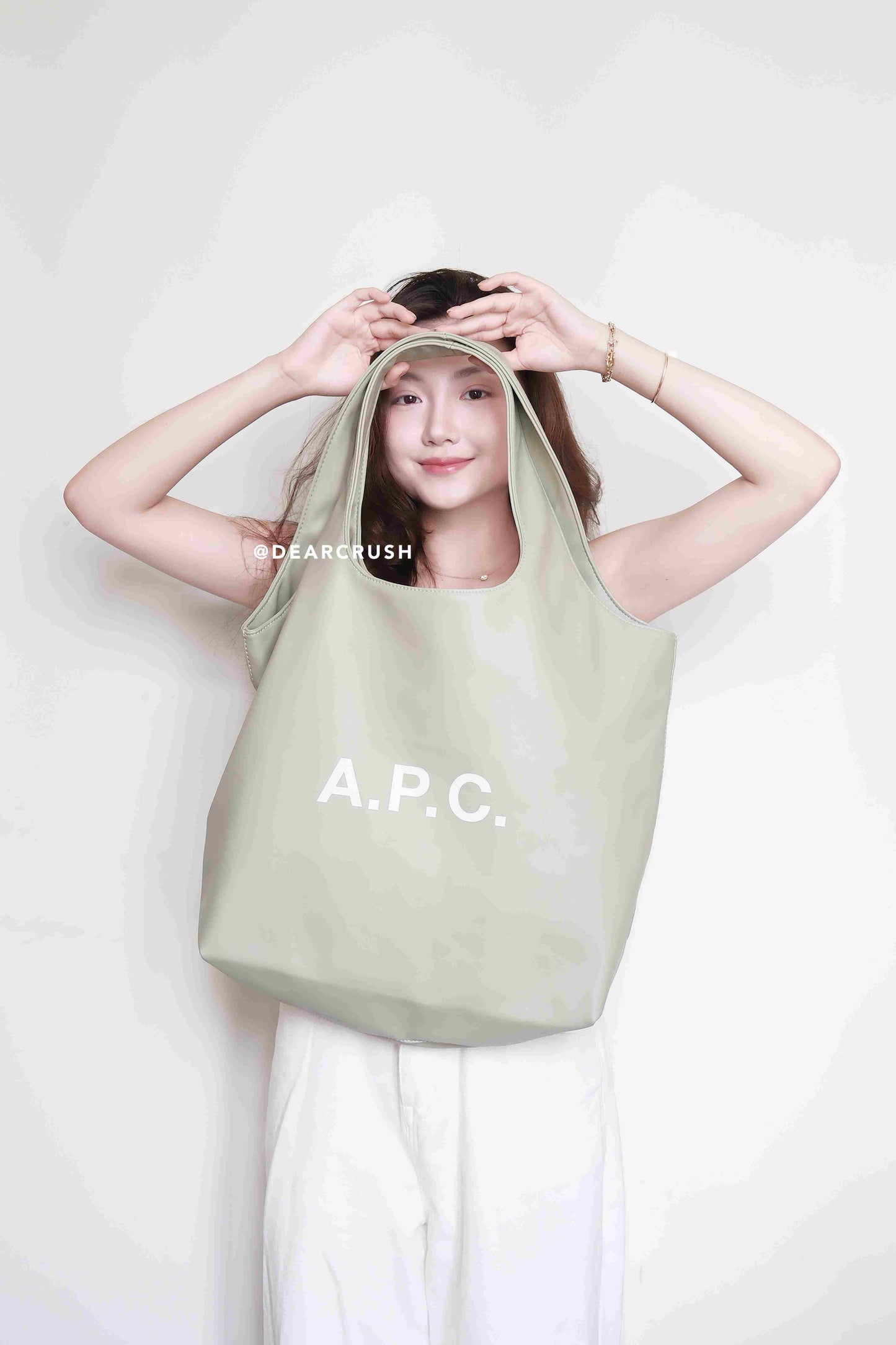 A.P.C Tote · Apple Green青春清新百搭蘋果綠