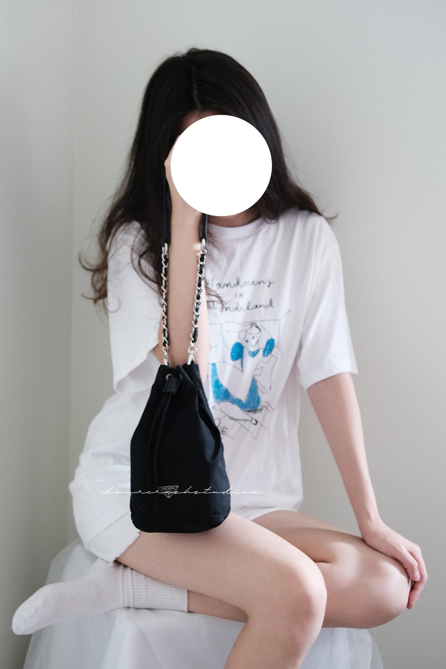 Prada Nylon Bucket · 百搭易襯尼龍抽繩小水桶