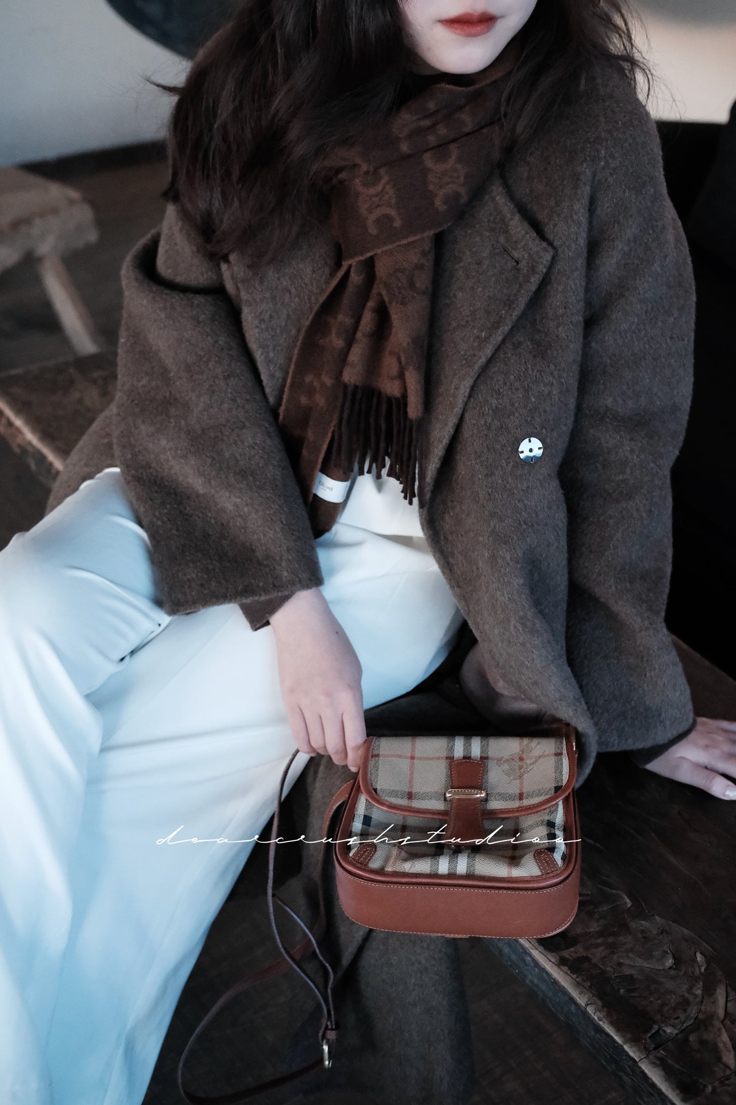 Burberry Mini Nova Check Crossbody · 精緻小巧戰馬紋小元寶