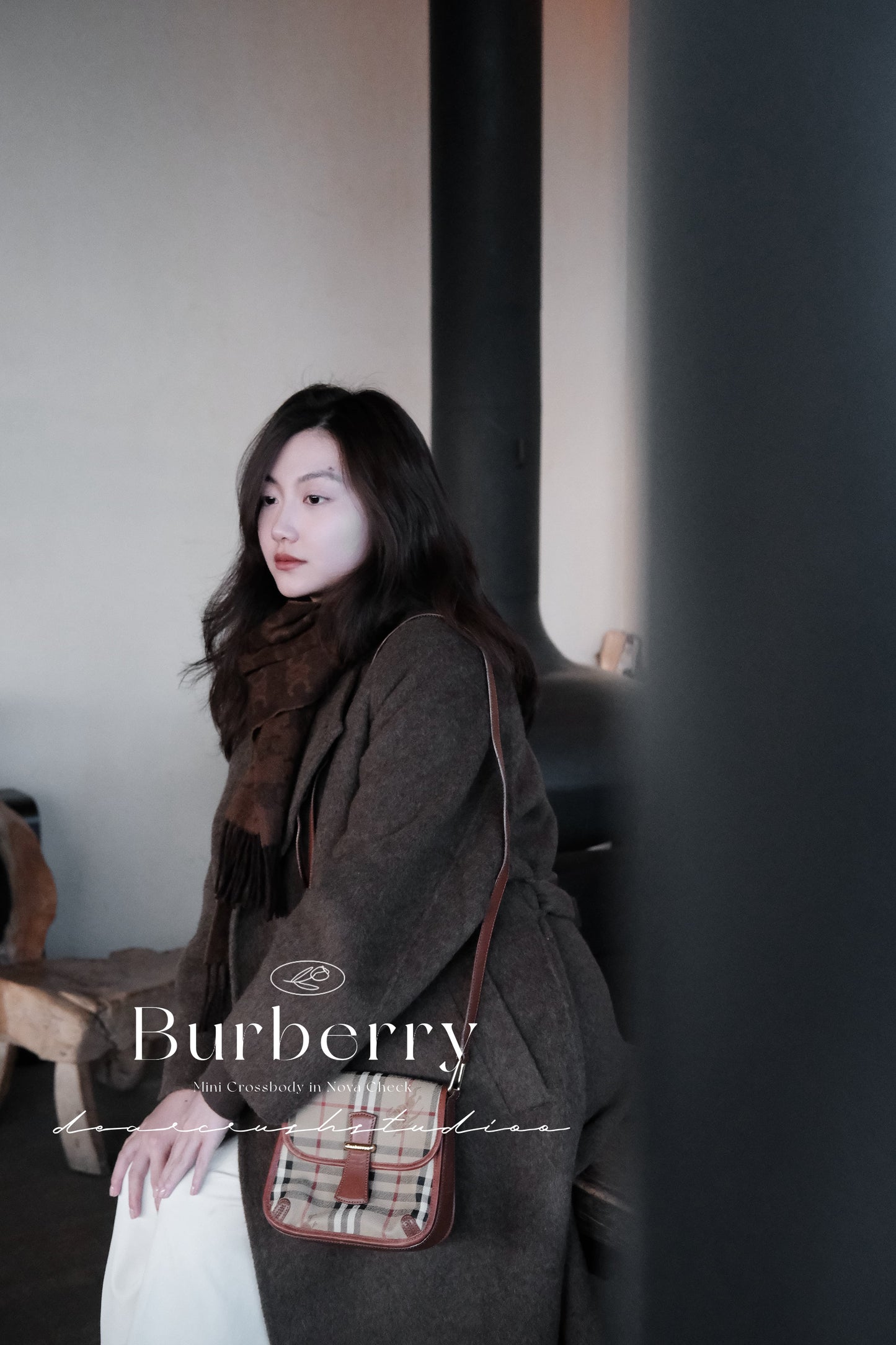 Burberry Mini Nova Check Crossbody · 精緻小巧戰馬紋小元寶