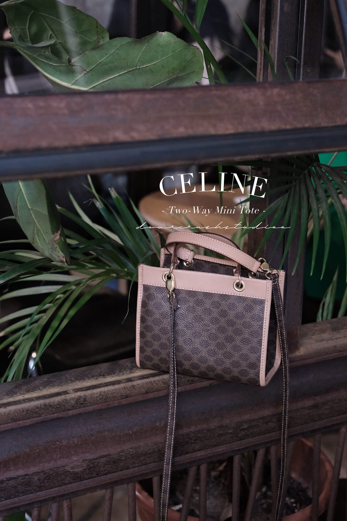 Celine Two-Way Mini Tote · 精緻可愛容量驚人凱旋門小Tote