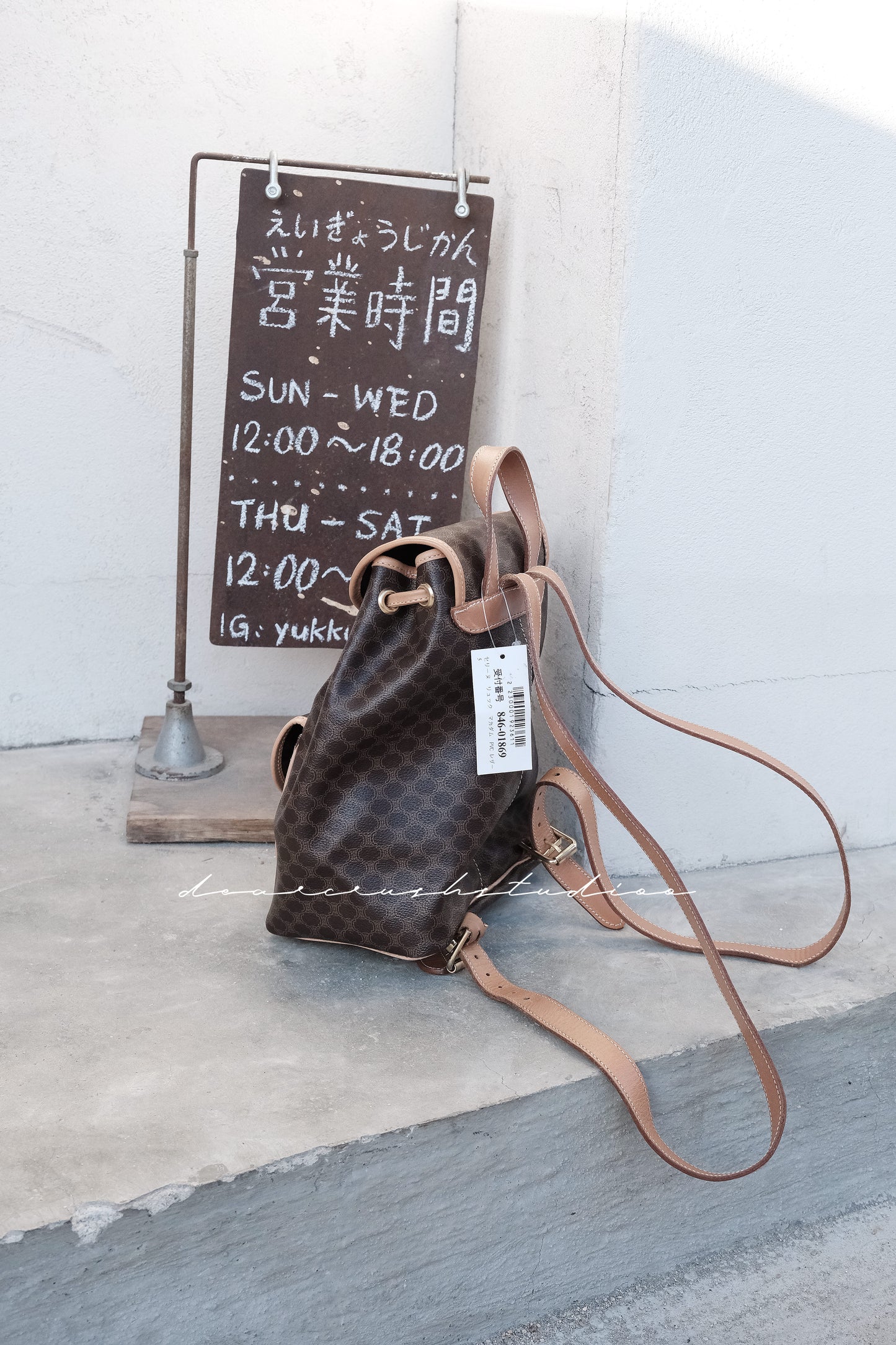 Celine Mini Backpack · Lisa同款經典凱旋門小背囊