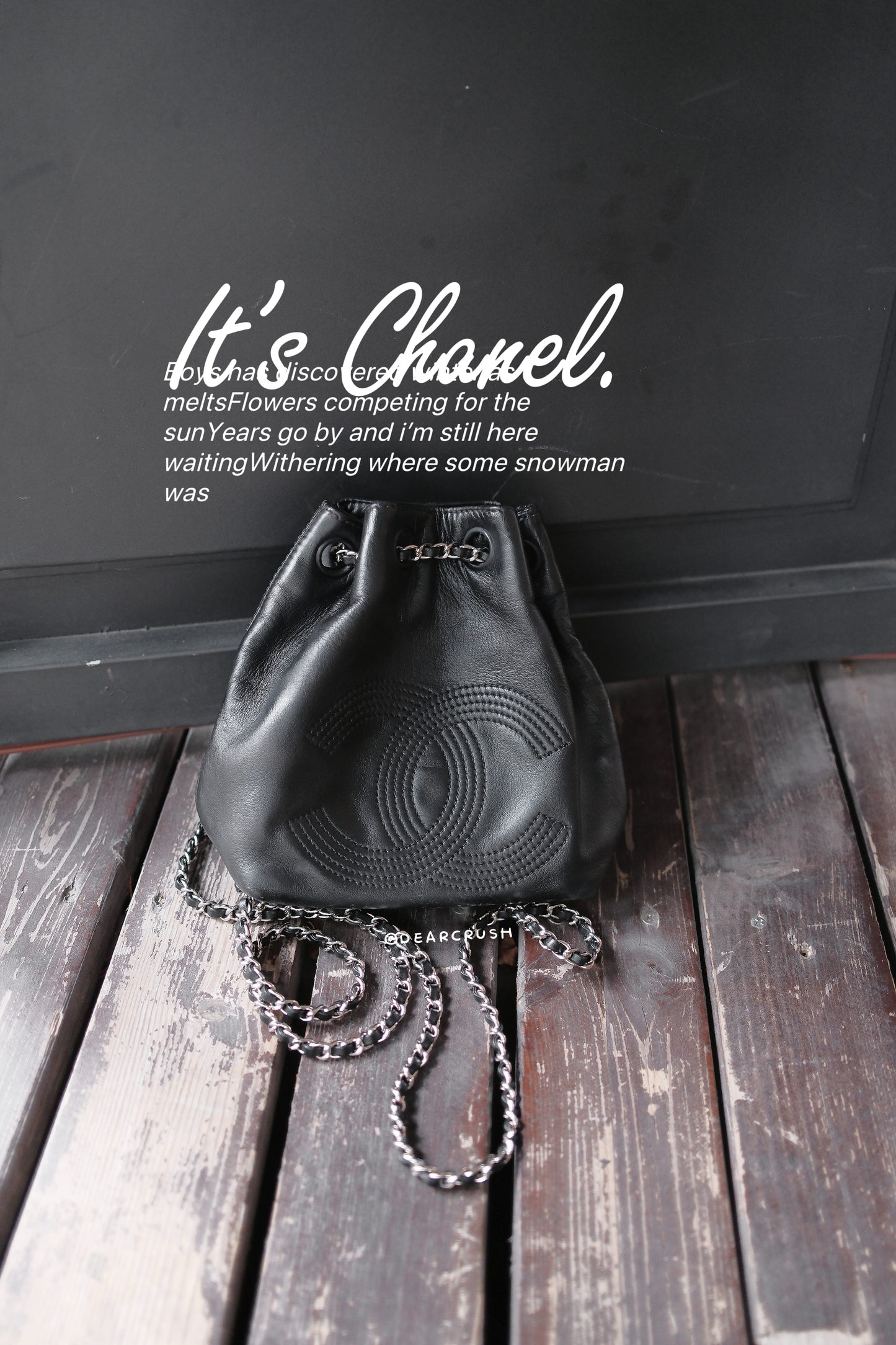 Chanel Mini Gabrielle Backpack Vintage Edition · 軟熟小羊皮經典皮穿鏈流浪雙肩包