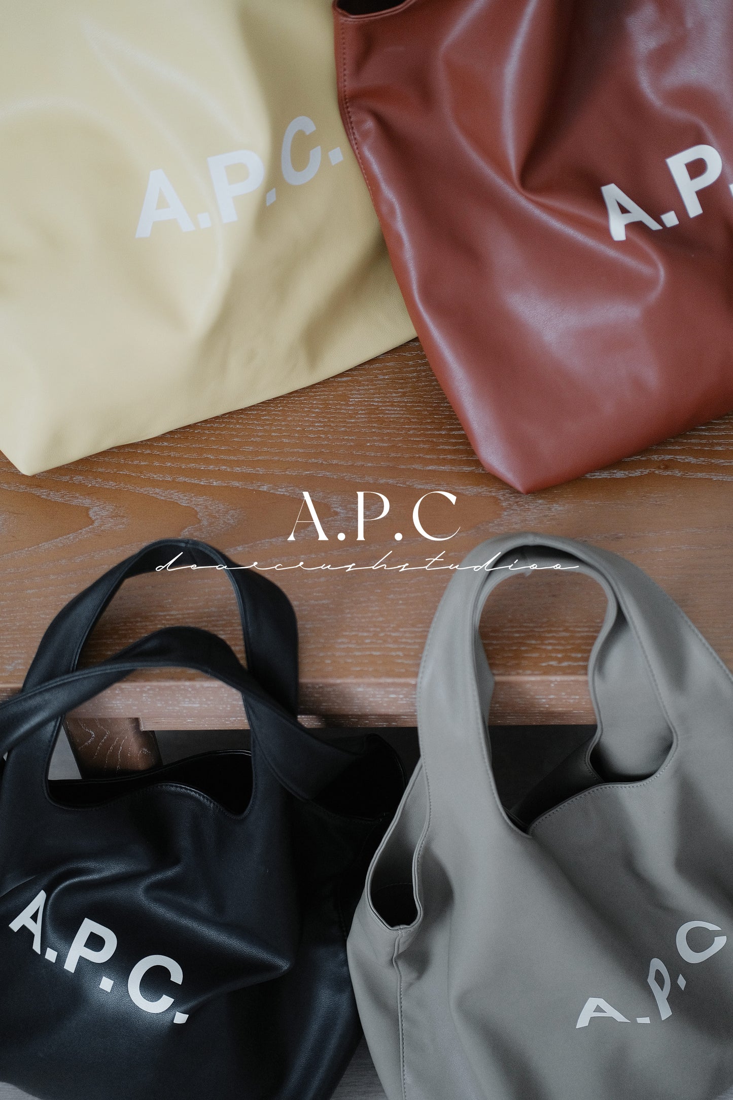 A.P.C Tote · 實用百搭玩色OOTD必備托特佳品