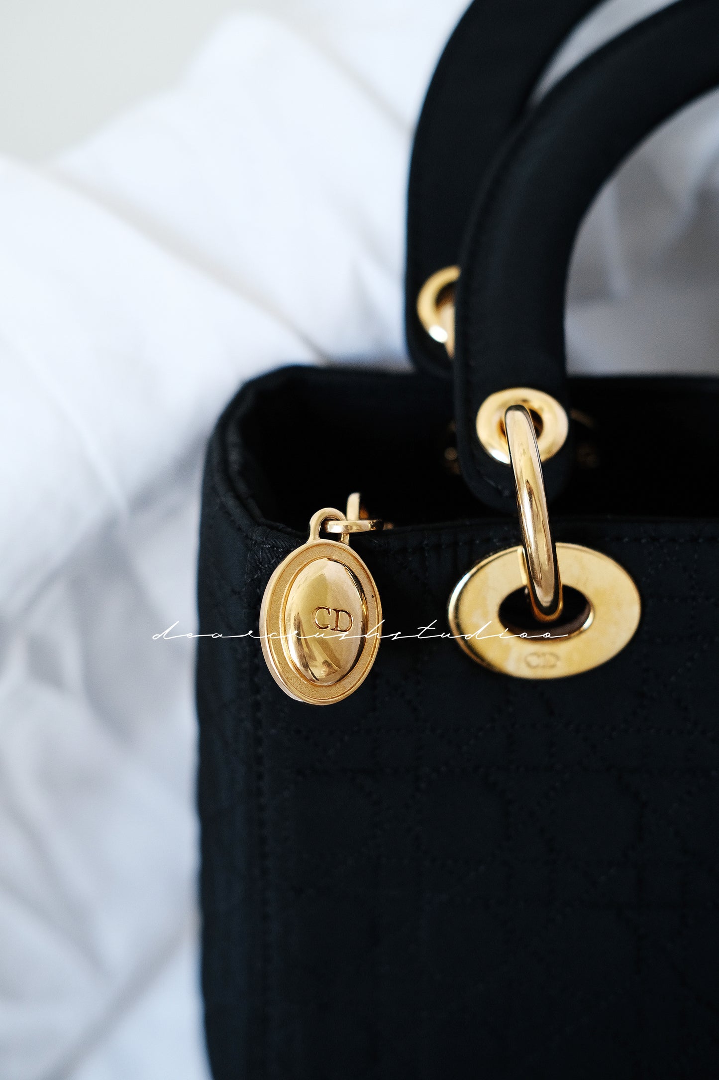 Vintage Canvas Lady Dior · 中古帆布黛妃