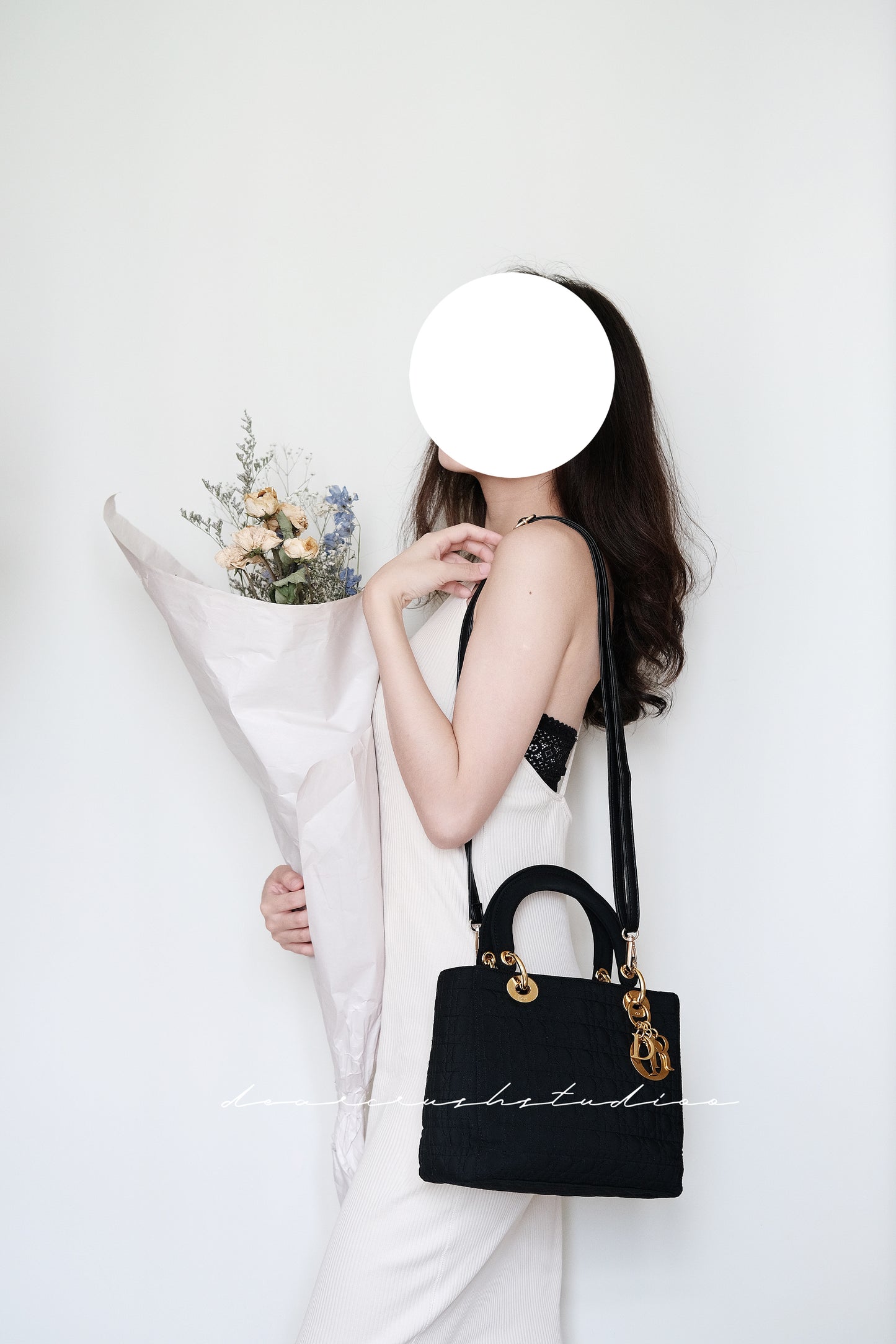 Vintage Canvas Lady Dior · 中古帆布黛妃