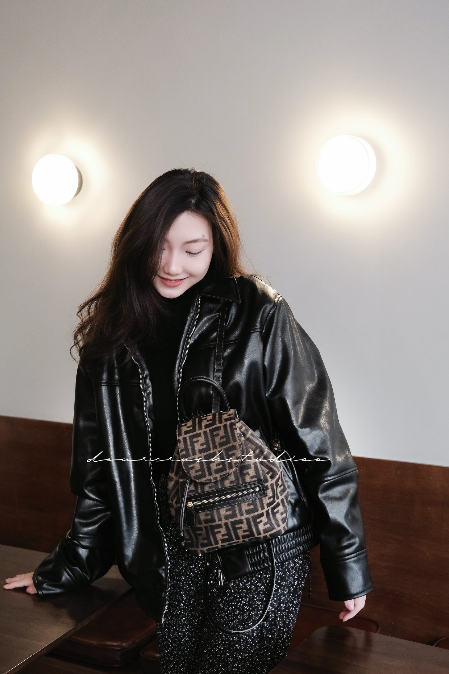 Fendi Mini Backpack · 經典美品強勢回歸絕美老花小背囊