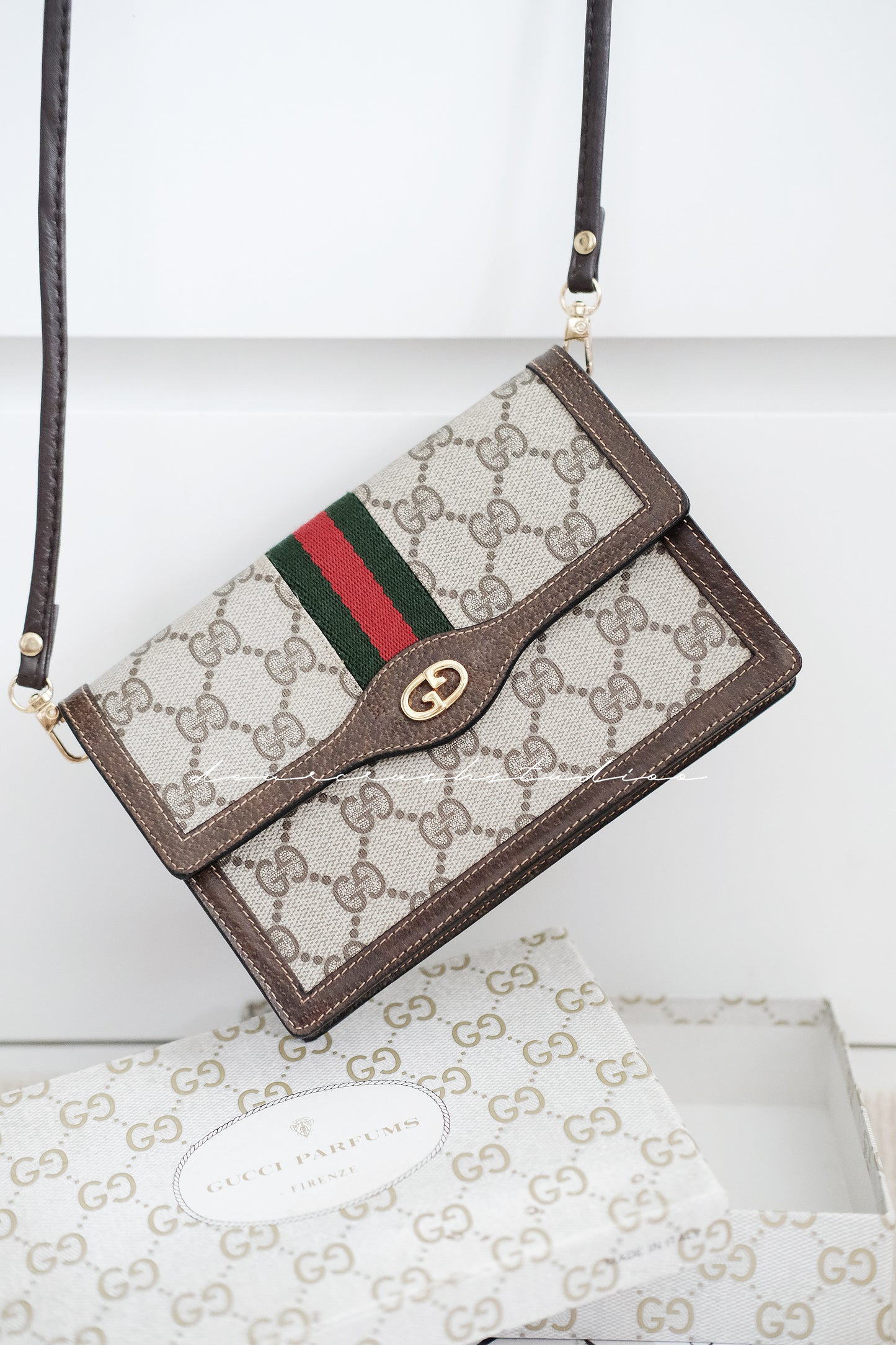 Gucci Add-on Mini Envelop · 經典GG老花精緻小信封