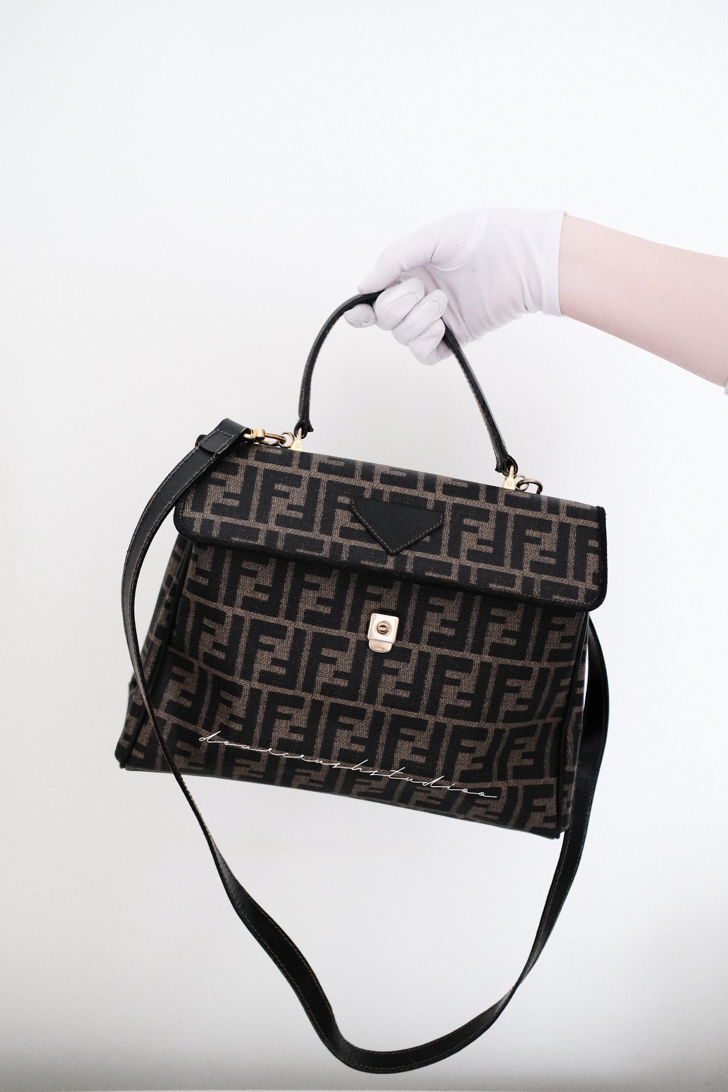 Fendi Kelly 30cm · 時尚大氣經典老花興格事業女強人