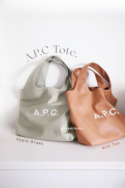 A.P.C Tote · 青春靚麗OOTD必備托特佳品