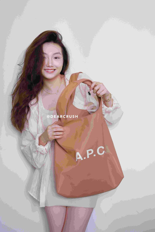 A.P.C Tote · Milk Tea溫柔文藝女神奶茶卡其色