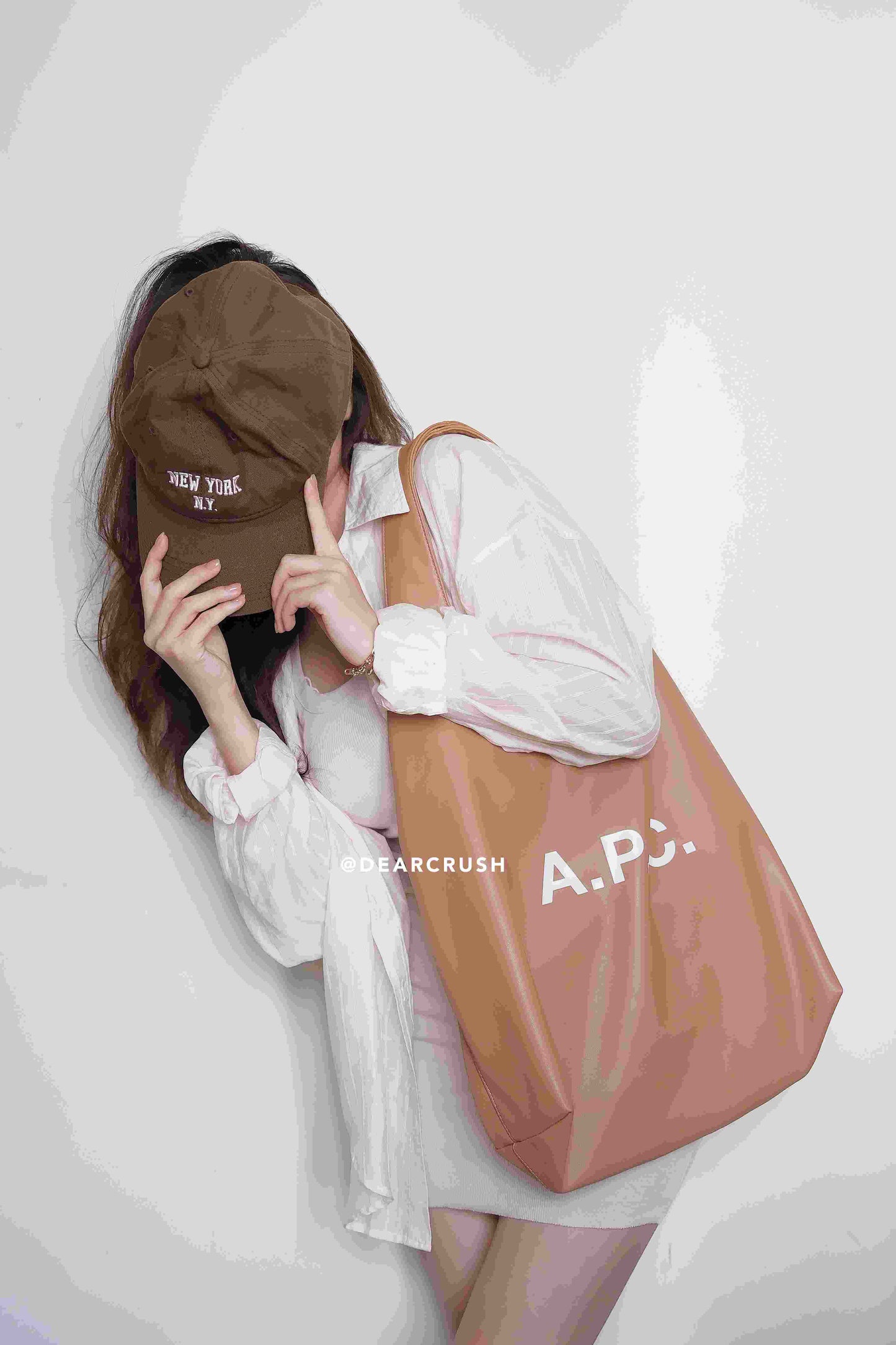 A.P.C Tote · Milk Tea溫柔文藝女神奶茶卡其色