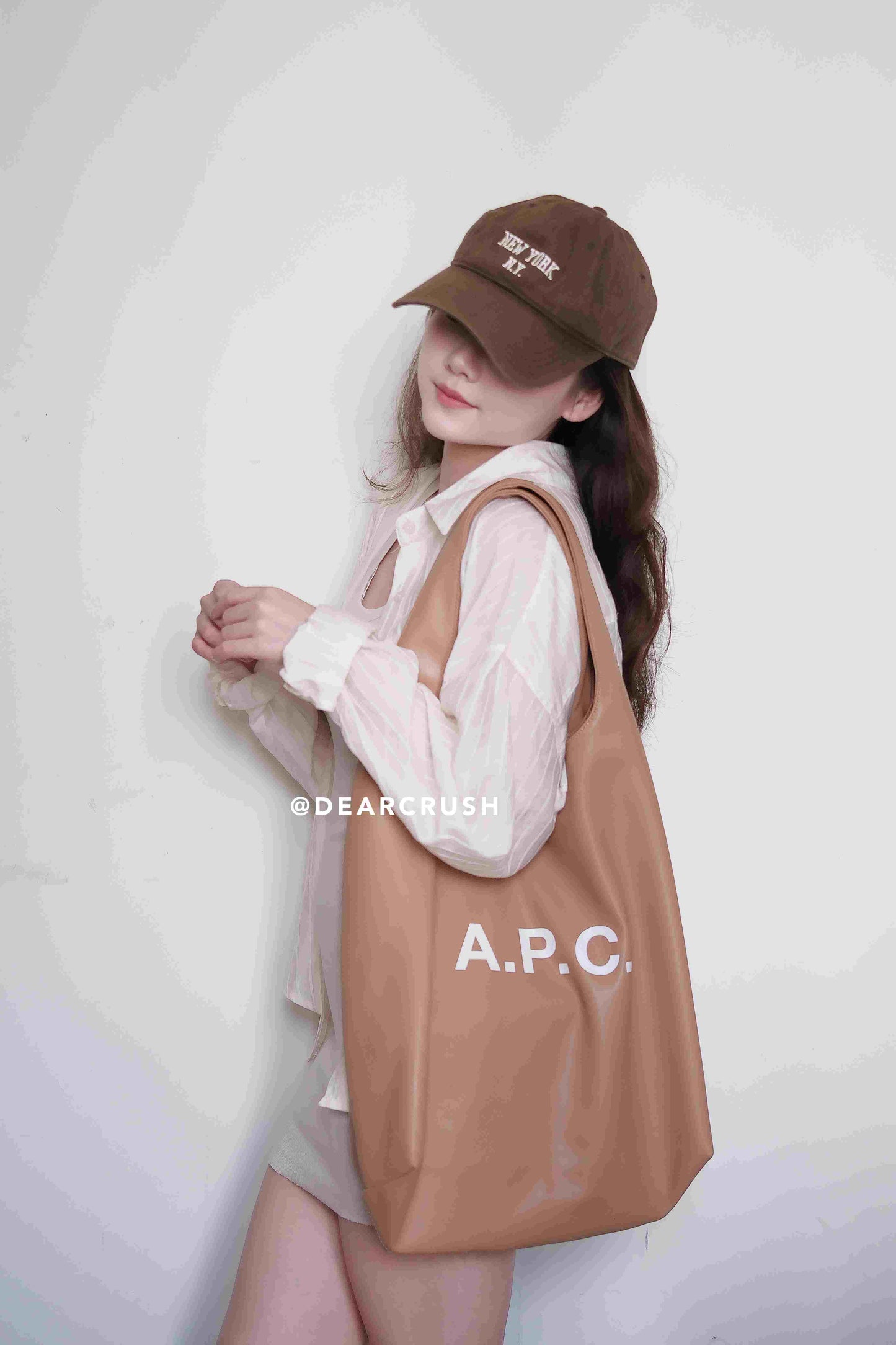 A.P.C Tote · Milk Tea溫柔文藝女神奶茶卡其色