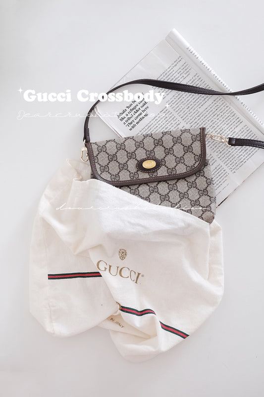 Gucci DIY Crossbody Bag · 百搭抵玩經典GG老花馬鞍包