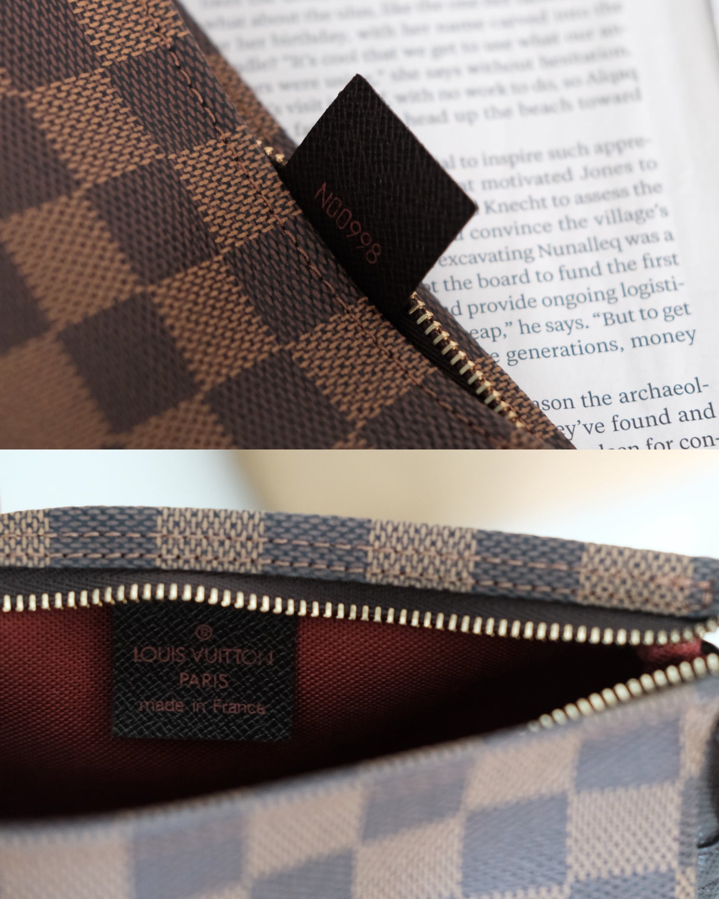 LV Damier Pouch · 百搭黑棋盤迷你小手袋